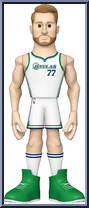 Luka Doncic (Mavericks) (White Jersey) from Basketball - Vinyl Gold - 12" Scale manufactured by Funko [Loose]