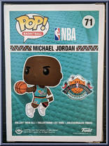 Michael Jordan (NBA All Stars) from Basketball - Pop! Vinyl Figures manufactured by Funko [Back]