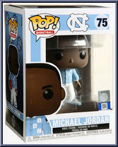 Michael Jordan (North Carolina) from Basketball - Pop! Vinyl Figures manufactured by Funko [Front]