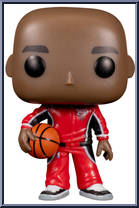 Michael Jordan (Red Warm Up) Action Figure