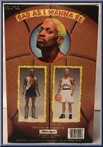 Dennis Rodman (Bad As I Wanna Be) from Basketball - Limited Edition manufactured by Street Players [Back]