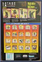 Batman (High Wire) from Batman - Animated Series - Deluxe Figures manufactured by Kenner [Back]
