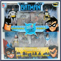 Gotham City Figure Pack #1 from Batman - Animated Series - Basic Series manufactured by Mattel [Front]
