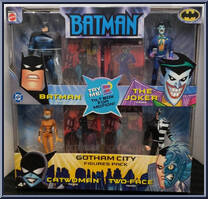 Gotham City Figure Pack #2 from Batman - Animated Series - Basic Series manufactured by Mattel [Front]