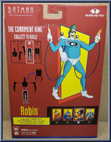 Robin from Batman - Animated Series - Basic Series manufactured by McFarlane [Back]