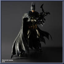 Batman (Armored) from Batman - Arkham Asylum - Basic Series manufactured by Play Arts Kai [Loose]