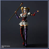Harley Quinn from Batman - Arkham Asylum - Basic Series manufactured by Play Arts Kai [Loose]