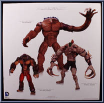 Clayface from Batman - Arkham City - Deluxe Figures manufactured by DC Direct [Back]