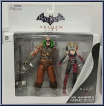 Mr. Hammer & Harley Quinn from Batman - Arkham City - 2-Packs manufactured by DC Direct [Front]