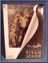 Titan Joker from Batman - Arkham City - Deluxe Figures manufactured by DC Direct [Front]