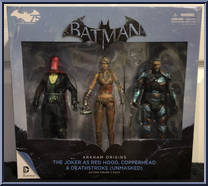 Red Hood / Copperhead / Deathstroke (Unmasked) Action Figure