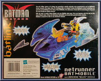 Netrunner Batmobile from Batman Beyond - Vehicles manufactured by Hasbro [Back]