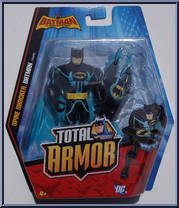 Batman (Spine Shocker) from Batman Brave & The Bold - Total Armor manufactured by Mattel [Front]