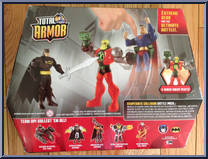 Kryptonite Collision from Batman Brave & The Bold - Total Armor manufactured by Mattel [Back]