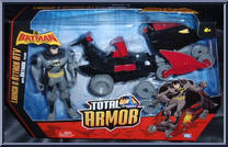 Launch & Attack ATV (with Batman)  (with Batman) from Batman Brave & The Bold - Total Armor - Vehicles manufactured by Mattel [Front]