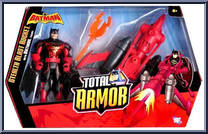 Stealth Blast Rocket (with Batman) from Batman Brave & The Bold - Total Armor - Vehicles manufactured by Mattel [Front]