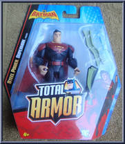 Superman (Steel Power) from Batman Brave & The Bold - Total Armor manufactured by Mattel [Front]