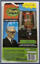 Alfred Pennyworth (Black & White) (Platinum Edition) from Batman - Classic TV Series - Batman 66 Comic manufactured by McFarlane [Back]