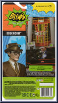 Bookworm from Batman - Classic TV Series - Batman 66 Comic manufactured by McFarlane [Back]