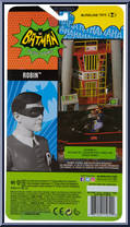 Robin (Black & White TV Variant) from Batman - Classic TV Series - Basic Series manufactured by McFarlane [Back]