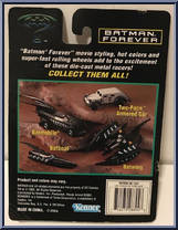 Batboat from Batman Forever - Die-Cast manufactured by Kenner [Back]
