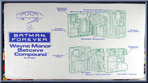 Wayne Manor Batcave Compound from Batman Forever - Accessories manufactured by Kenner [Back]