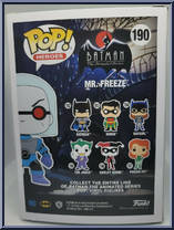 Mr. Freeze from Batman - Batman Animated Series Pop! manufactured by Funko [Back]