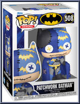 Patchwork Batman from Batman - Patchwork Pop! manufactured by Funko [Front]