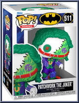 Patchwork The Joker from Batman - Patchwork Pop! manufactured by Funko [Front]
