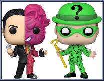 Two-Face & Riddler (Glow in the Dark)