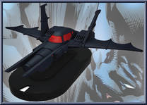 Batwing from Batman - HeroClix - Vehicles manufactured by WizKids [Loose]