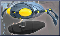 Blue Beetle's Bug from Batman - HeroClix - Vehicles manufactured by WizKids [Loose]