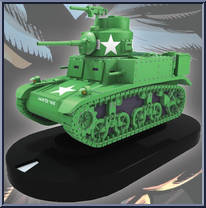 Military Tank from Batman - HeroClix - Vehicles manufactured by WizKids [Loose]