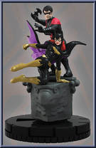 Nightwing / Batgirl Duo from Batman - HeroClix - Basic Series manufactured by WizKids [Loose]