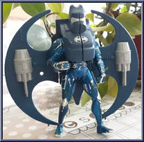 Batman (Flightpak) from Batman - Legends of - Series 2 - Deluxe Figures manufactured by Kenner [Loose]