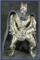 Batman (Silver Knight) from Batman - Legends of - Series 2 - Deluxe Figures manufactured by Kenner [Loose]