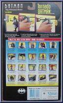Batman (Tornado) from Batman - Mask of the Phantasm - Animated Cards manufactured by Kenner [Back]
