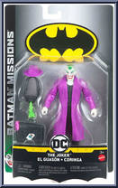 Joker from Batman Missions - Basic Series manufactured by Mattel [Front]