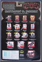 Batman (Rooftop Pursuit) from Batman & Robin - Deluxe Figures manufactured by Kenner [Back]