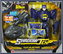 Batman (Twin Blasters) from Batman - Shadow-Tek - Ultra Figures manufactured by Mattel [Front]