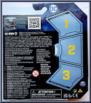 Batman (Tactical) from Batman - Bat-Tech manufactured by Spinmaster [Back]