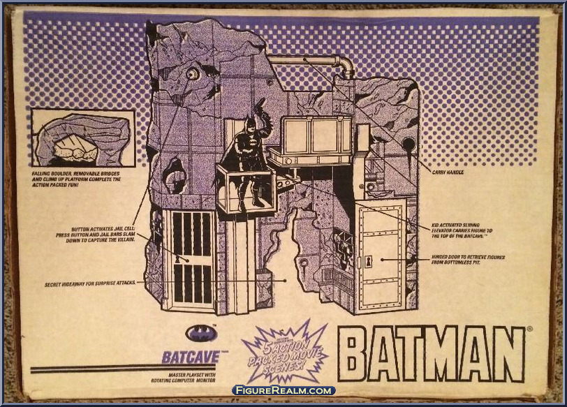 Batcave Batman Accessories Toy Biz Action Figure