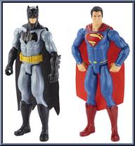 Batman / Superman from Batman v Superman - 10" Multi-Packs manufactured by Mattel [Loose]