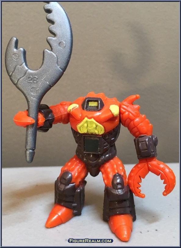 Details about   work1986 Battle Beasts Series 1 2" Crusty Crab Figure #28 Complete Hasbro Takara 
