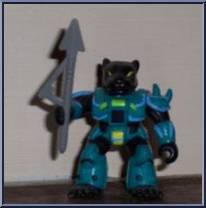 Black Panther from Battle Beasts - Series 3 manufactured by Hasbro [Loose]