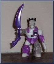 Zealot Zebra from Battle Beasts - Series 3 manufactured by Hasbro [Loose]