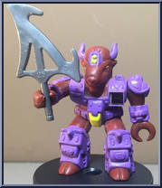 Bloodthirsty Bison from Battle Beasts - Series 1 manufactured by Hasbro [Loose]