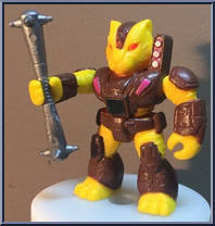 Ferocius Tiger from Battle Beasts - Series 1 manufactured by Hasbro [Loose]