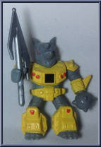Rocky Rhino from Battle Beasts - Series 1 manufactured by Hasbro [Loose]