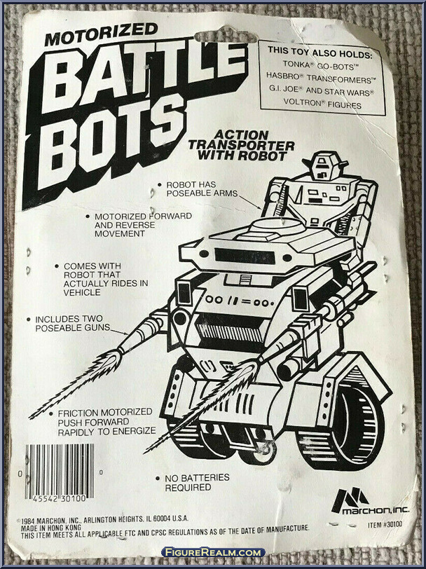 Friction Motorized Action Transporter With Robot Yellow Battle Bots 